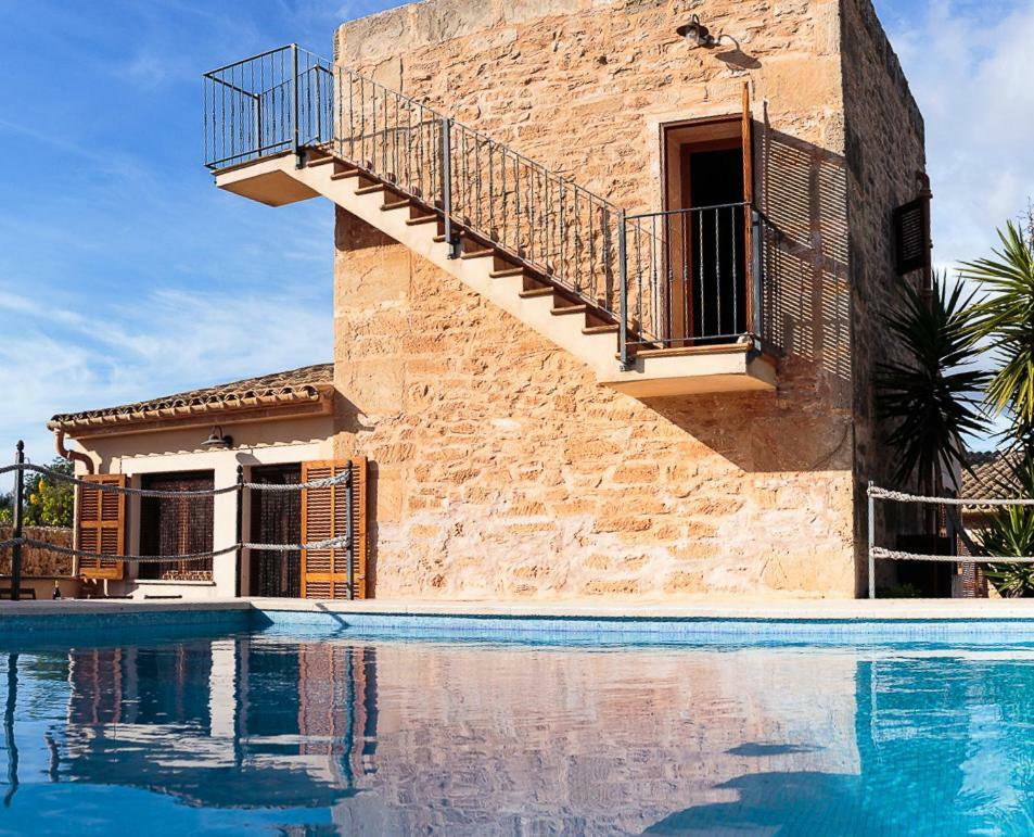 Es Moli De Na Sebastiana Villa เซส์ซาลิเนส ภายนอก รูปภาพ