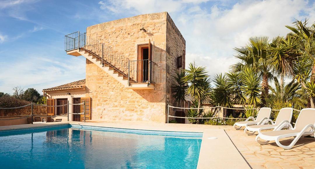 Es Moli De Na Sebastiana Villa เซส์ซาลิเนส ภายนอก รูปภาพ